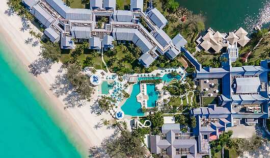 Aerial View of Resort