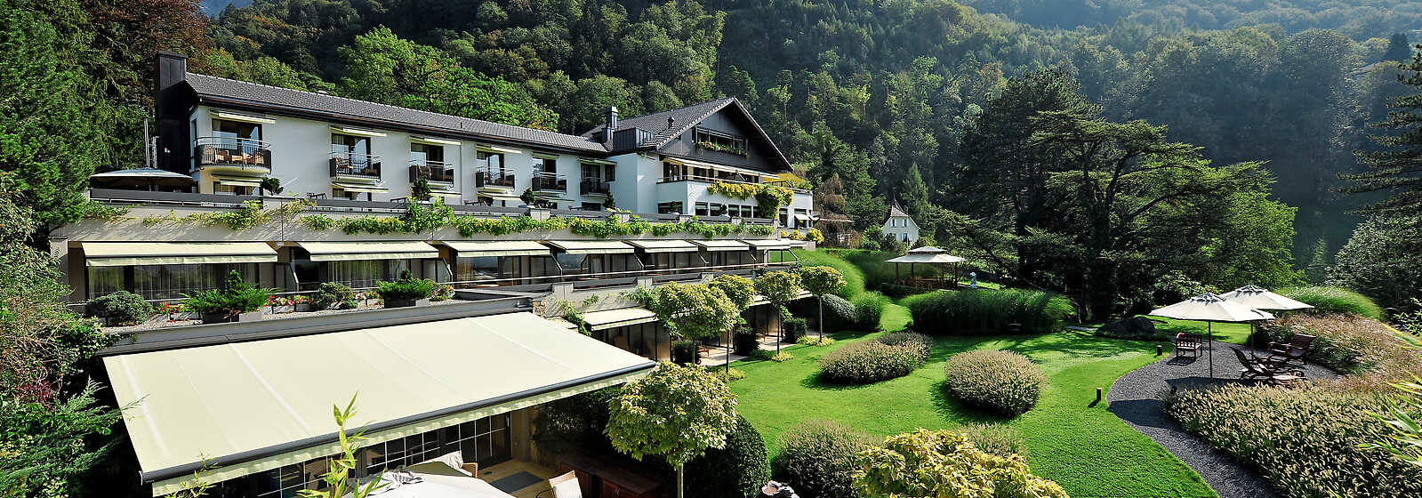 Aerial View of Park Hotel Sonnenhof