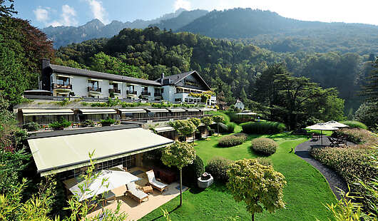 Aerial View of Park Hotel Sonnenhof