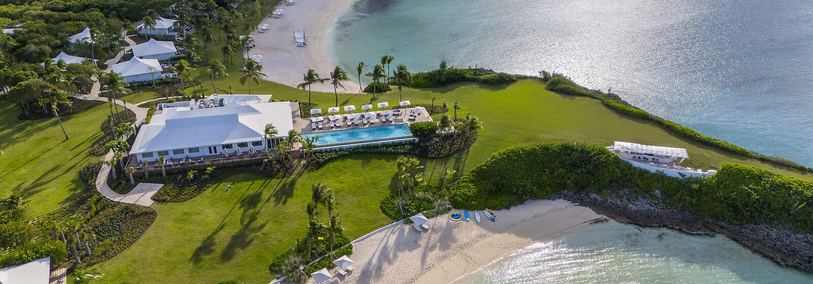 Aerial View of The Cove Eleuthera