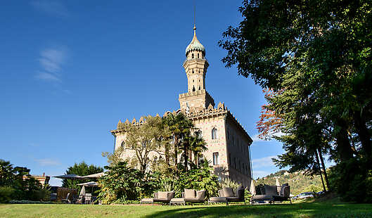 Exterior of Villa Crespi