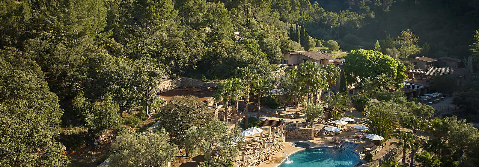Aerial View of Swimming Pool