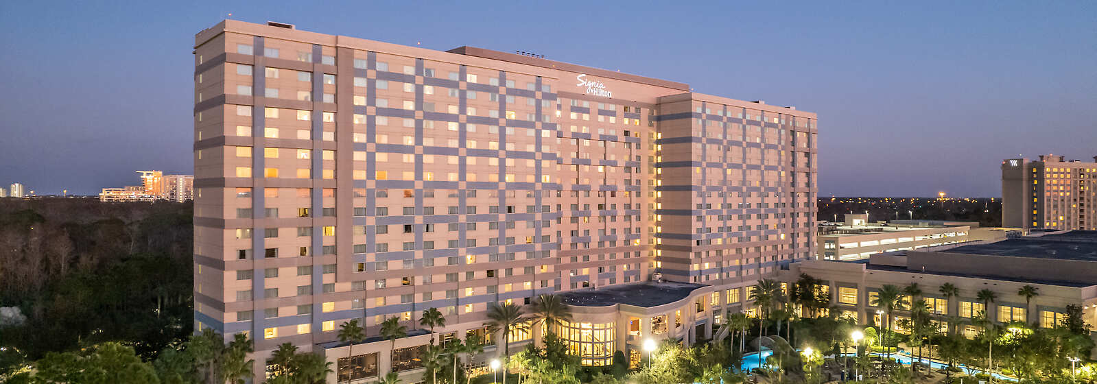 Aerial View of Signia by Hilton Orlando