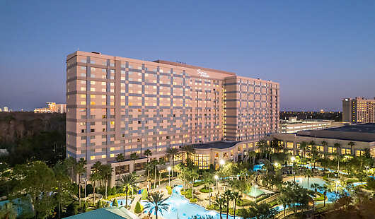 Aerial View of Signia by Hilton Orlando