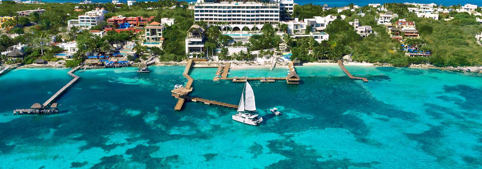 Aerial View of Impression Isla Mujeres by Secrets