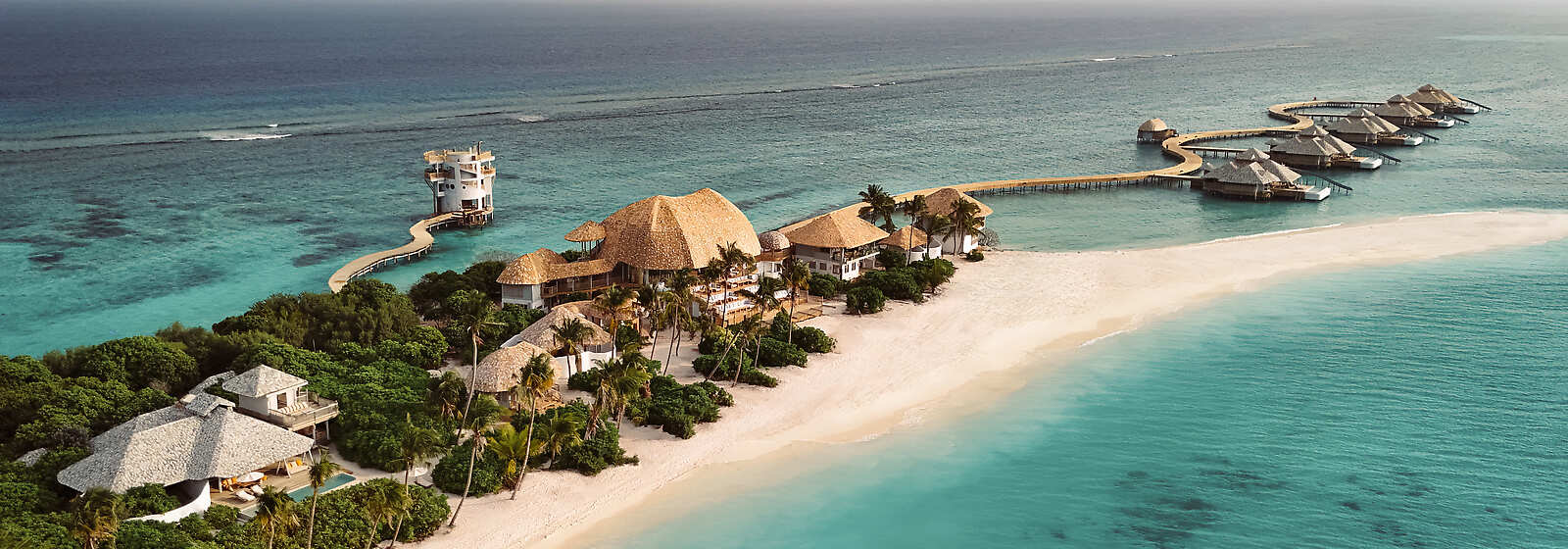 Aerial View of Soneva Secret Resort