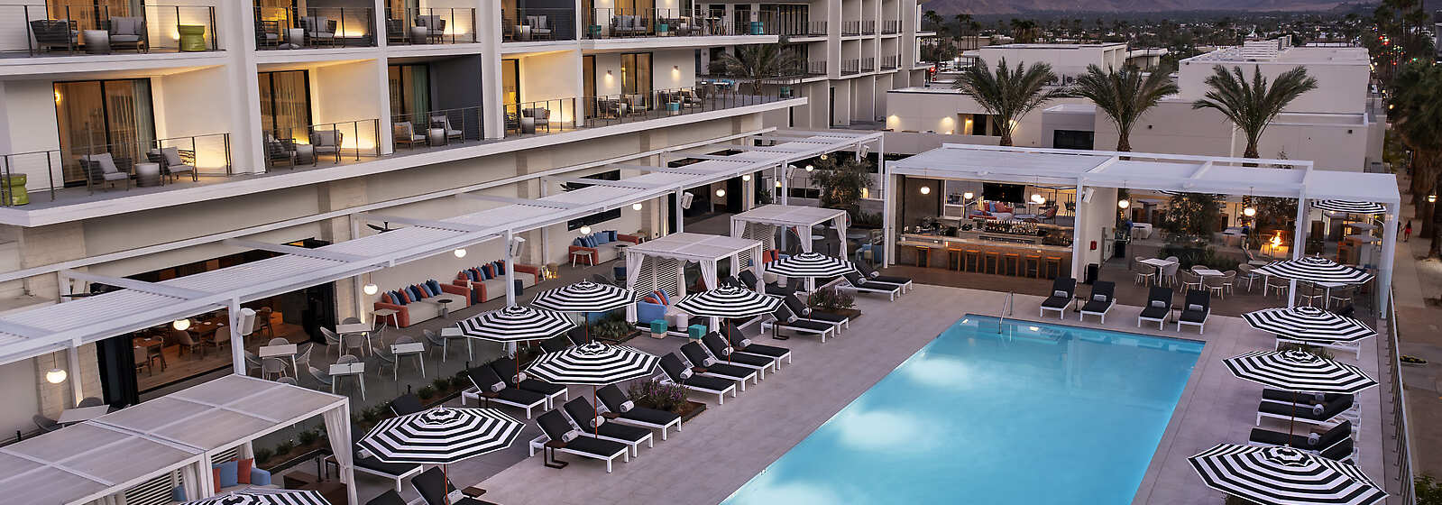 Aerial View of Main Pool