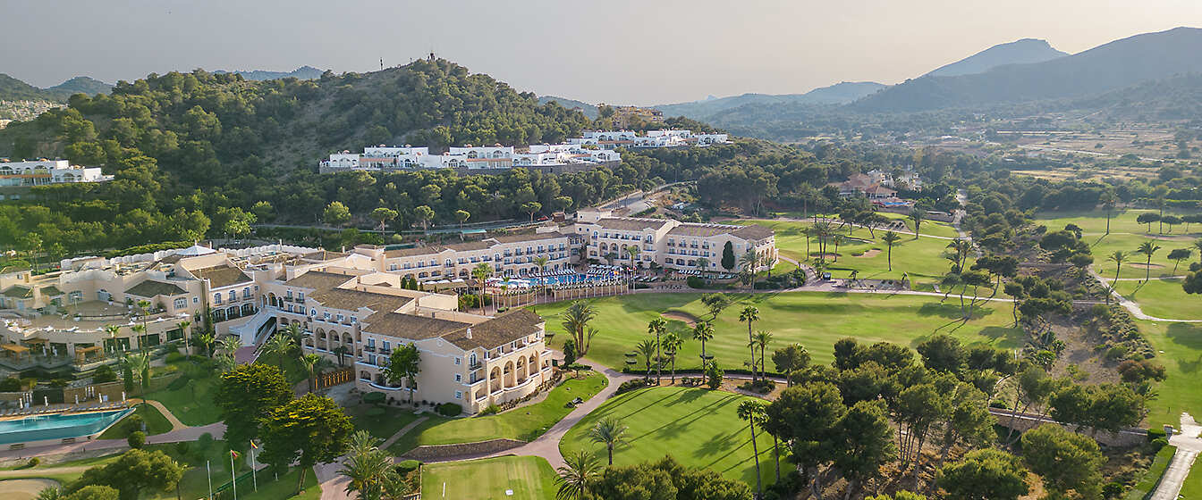 Aerial View of the Grand Hyatt La Manga Club Golf and Spa
