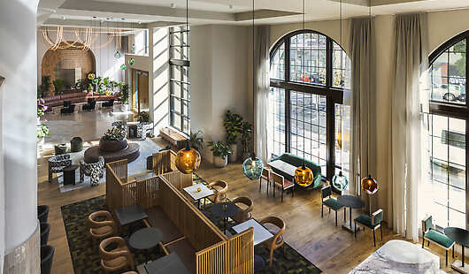 Kissel Uptown Oakland Lobby and Restaurant 