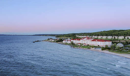 Aerial View of The Inn at Bay Harbor