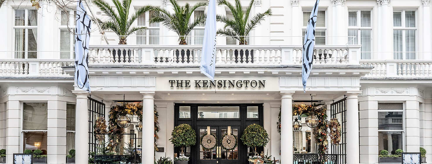 The Kensington Hotel Entrance 
