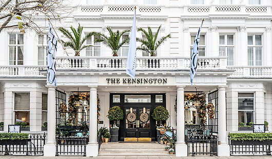 The Kensington Hotel Entrance 