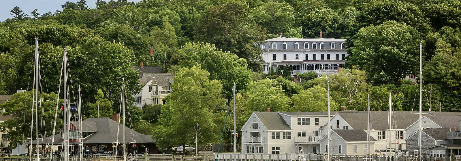 Aerial View of Camden Harbour Inn