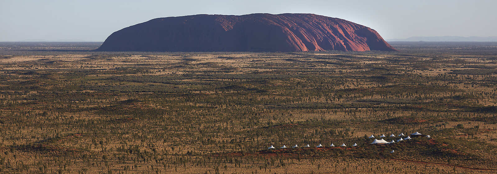 Aerial View of Longitude 131 Lodge