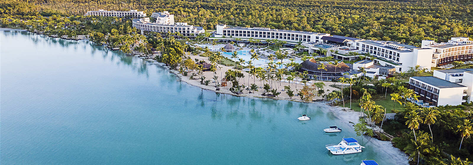An aerial glimpse of Zemí Miches Punta Cana, nestled along the pristine shores of Playa Esmeralda