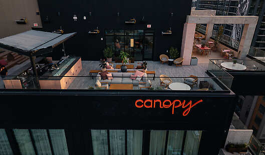 Aerial View of Coa Rooftop