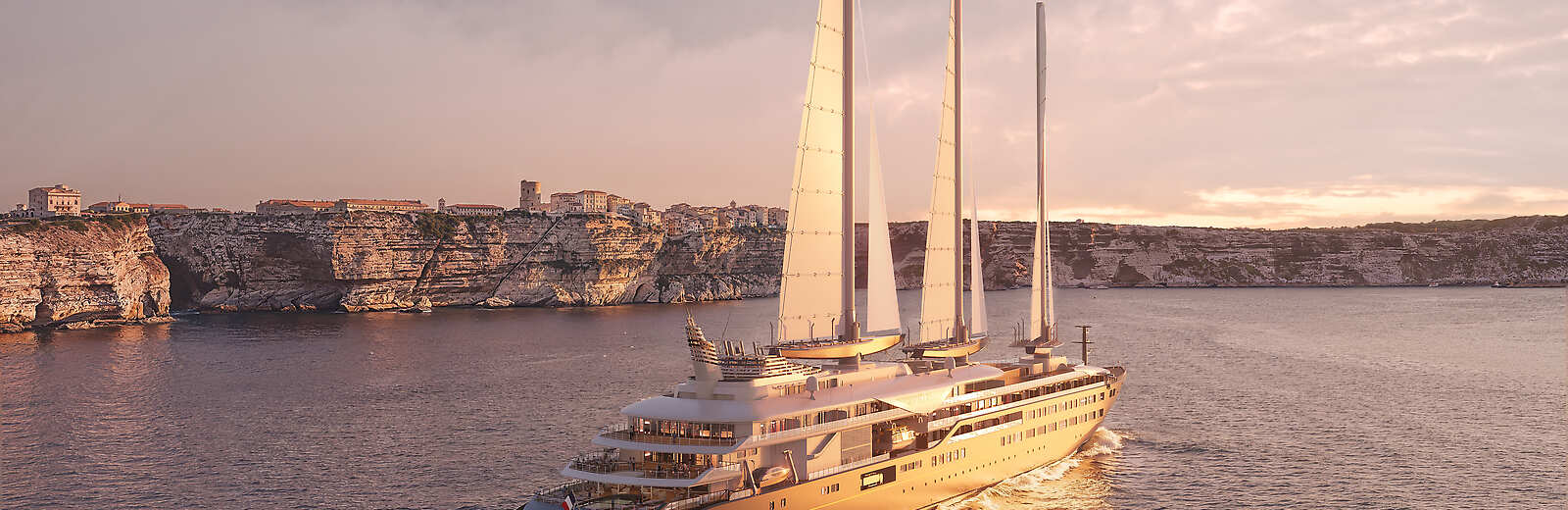Orient Express Corinthian: the world's largest sailing yacht.