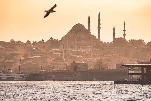 Istanbul, one of the ports visited with Orient Express Sailing Yachts
