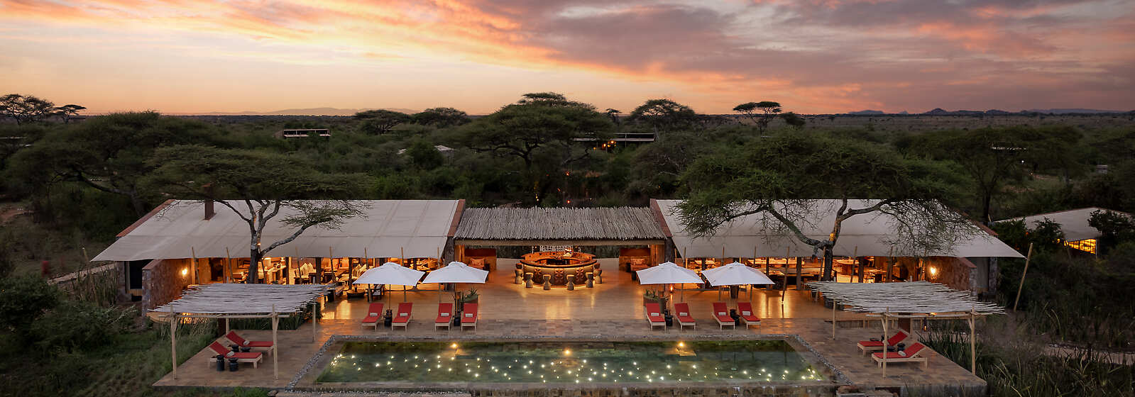 Aerial View of Mapito Safari Camp 
