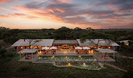 Aerial View of Mapito Safari Camp 
