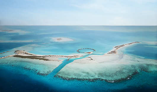 Aerial Island View 