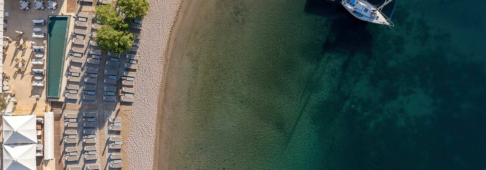 Aerial View of Beach Club