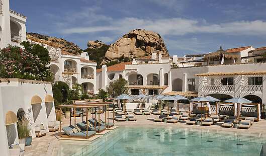 Swimming Pool and Loungers