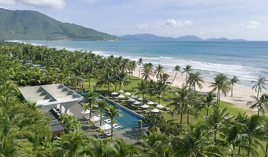 Aerial View of JW Marriott Cam Ranh Bay Resort & Spa