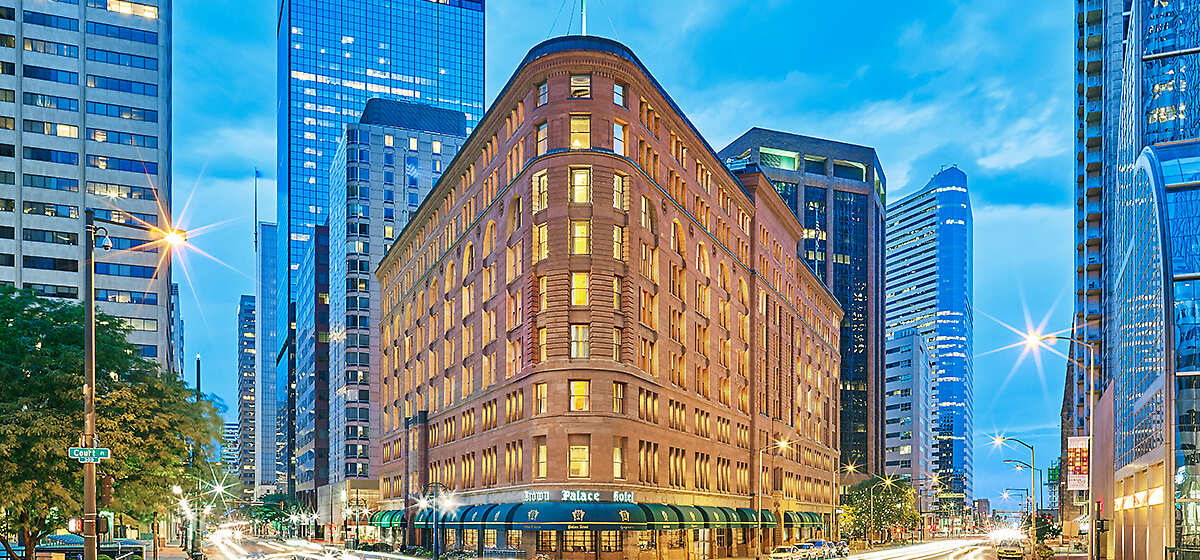 Exterior of The Brown Palace Hotel and Spa