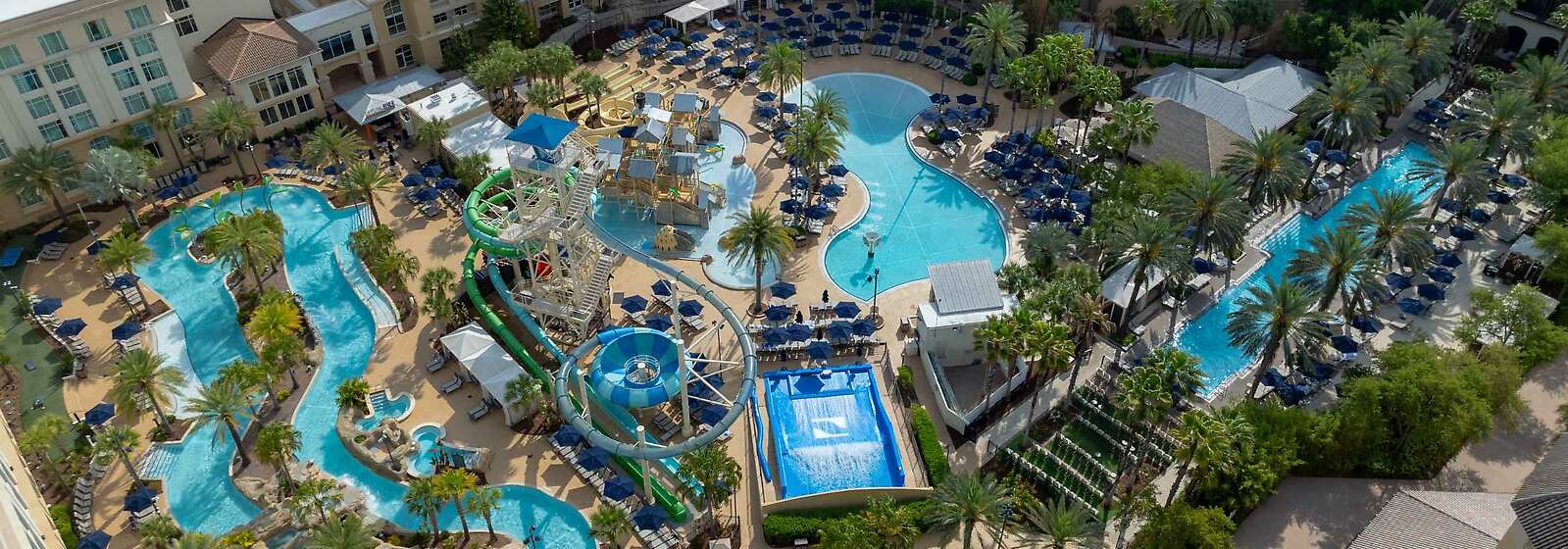 Aerial View of Cypress Springs Water Park