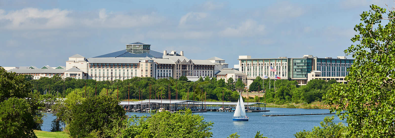 Aerial View of Gaylord Texan Resort
