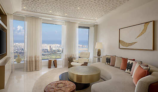 One-Bedroom Suite Living Area