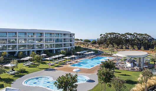 Aerial View of W Residences Algarve