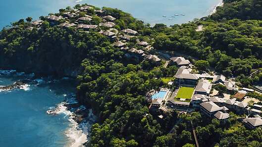 Aerial View of Nekajui Ritz Carlton Reserve