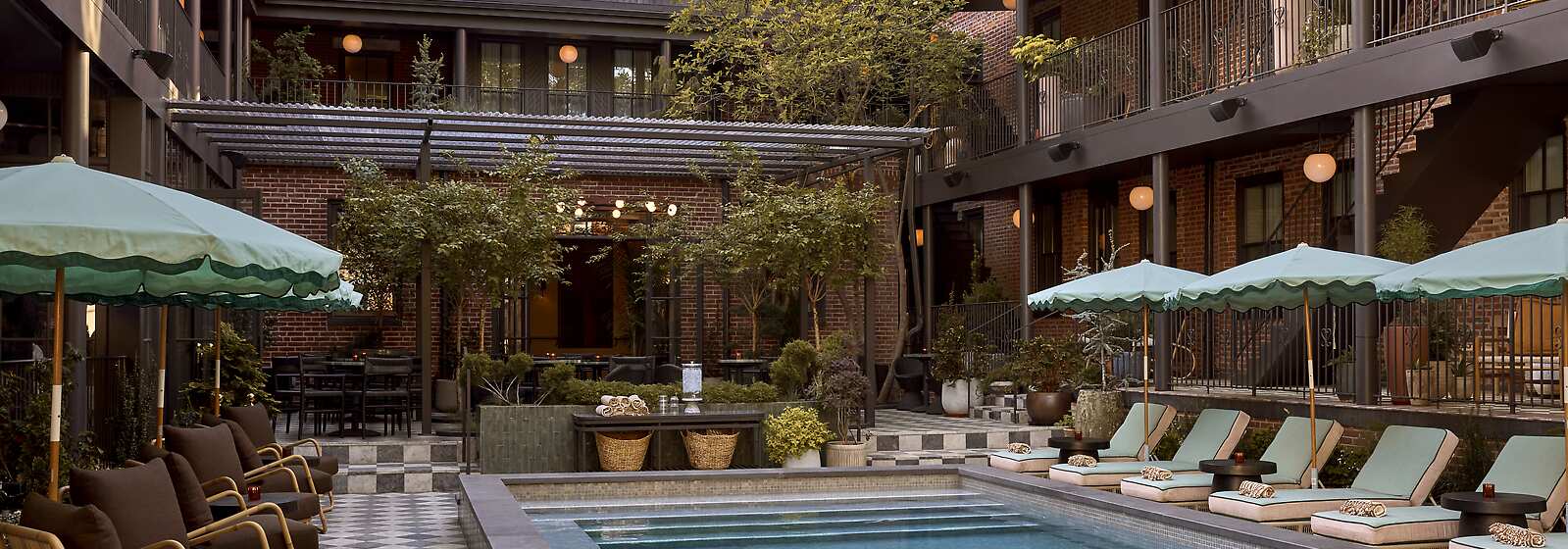 Interior Courtyard Pool