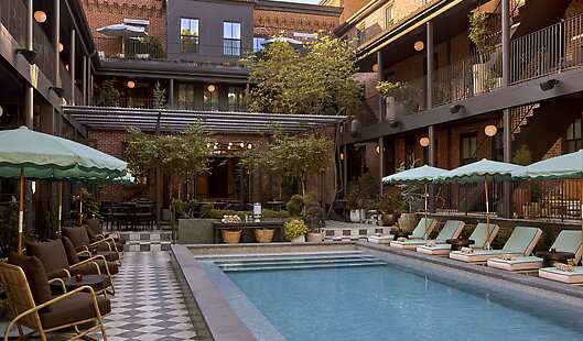 Interior Courtyard Pool