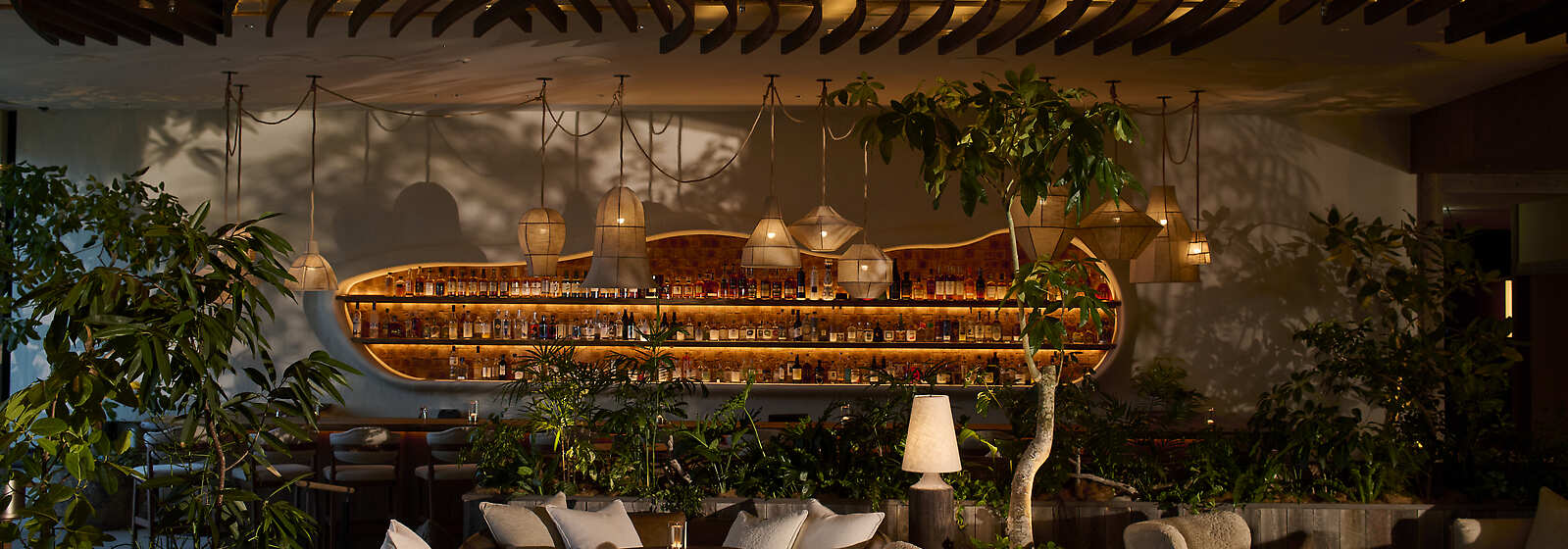 Lobby Area and Spotted Stone Bar