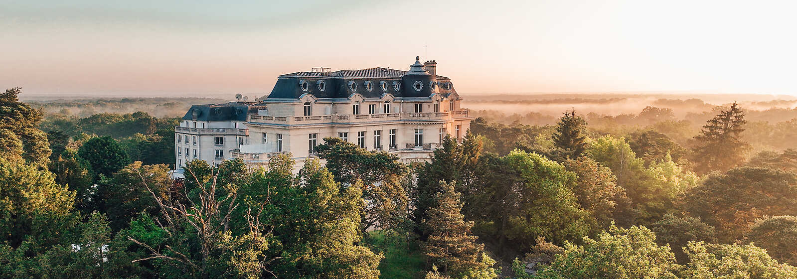 Aerial View of InterContinental Chantilly Chateau Mont Royal