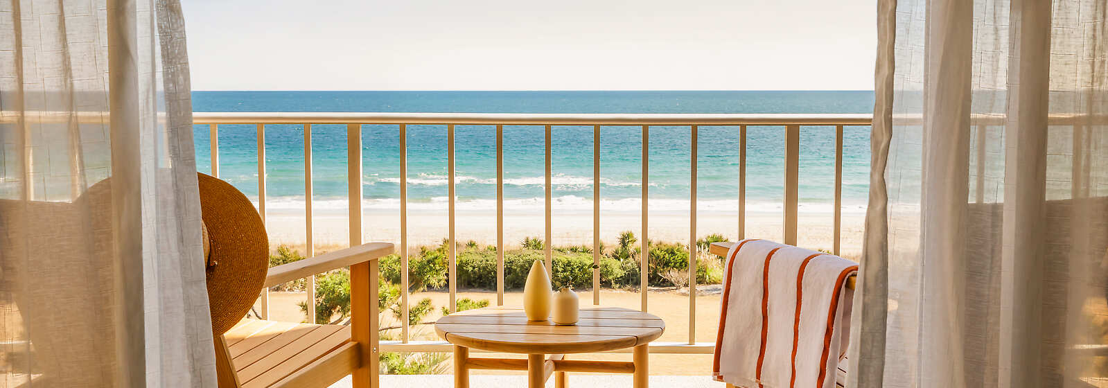 Oceanfront Guestroom Balcony View 