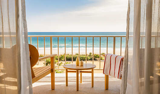 Oceanfront Guestroom Balcony View 