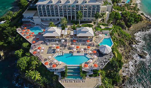Aerial View of The Westin St. Thomas Beach Resort & Spa