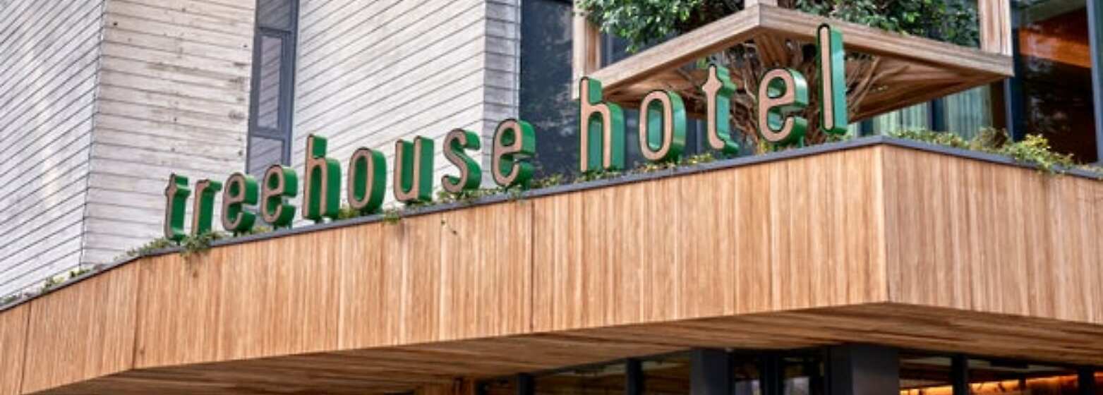 Entrance of Treehouse Hotel Manchester