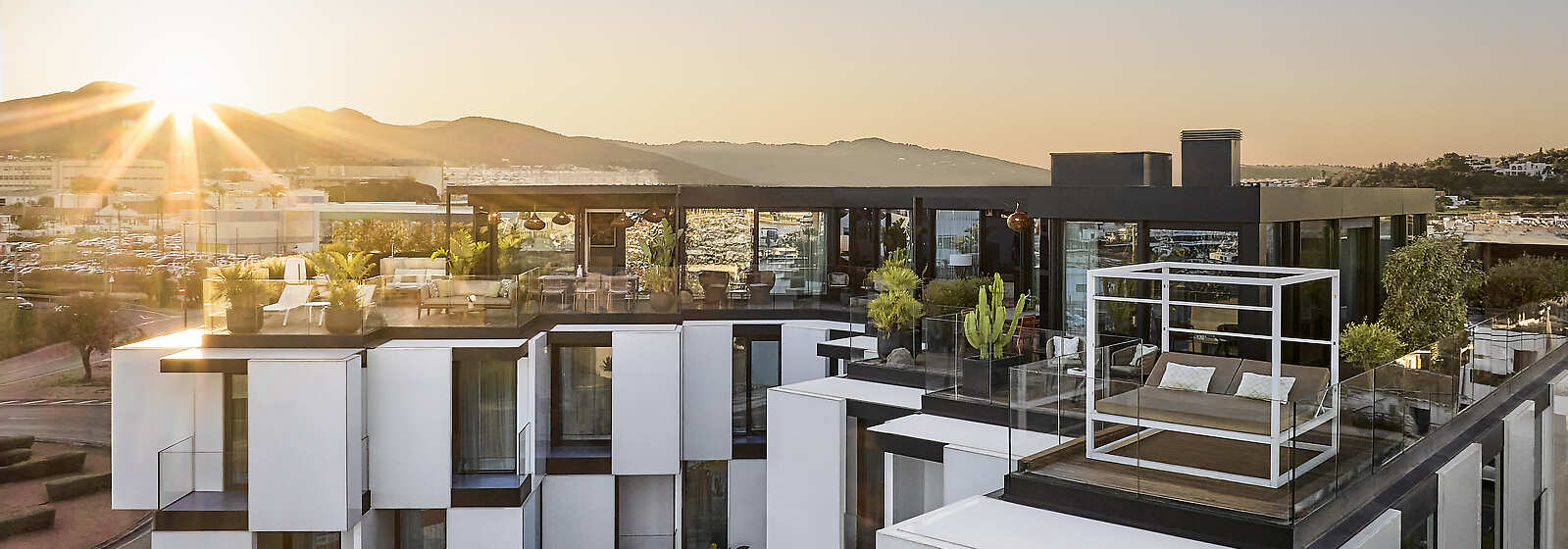 Aerial View of Penthouse Suite