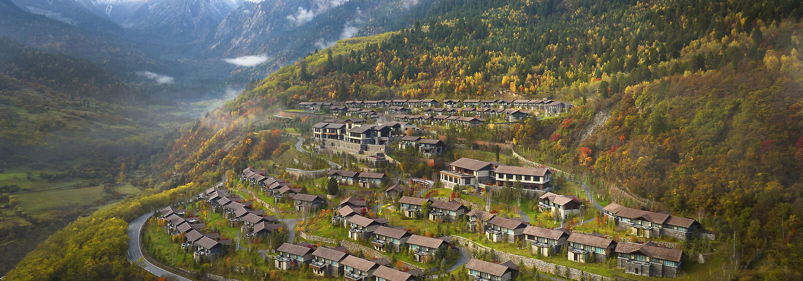 Aerial View of Rissai Valley, a Ritz-Carlton Reserve