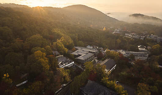 Aerial View of Banyan Tree Higashiyama Kyoto