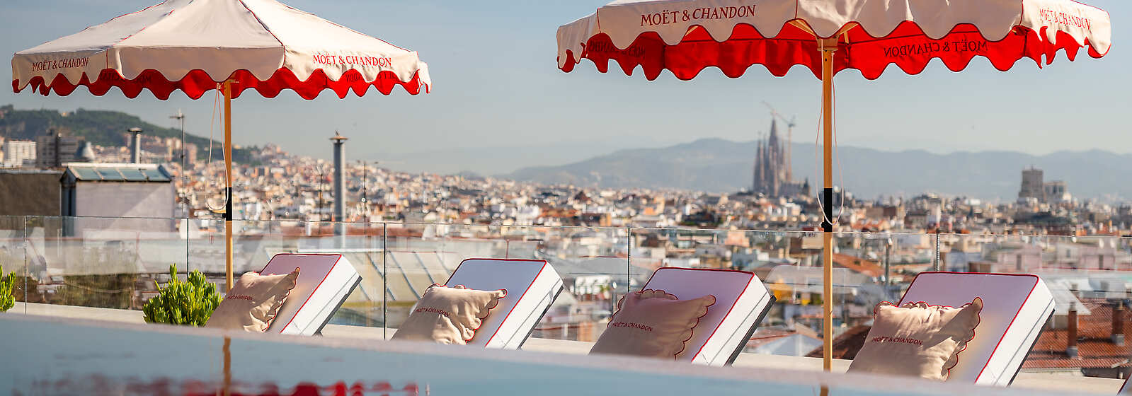 Fantastic Sagrada Familia views from our 173 rooftop.