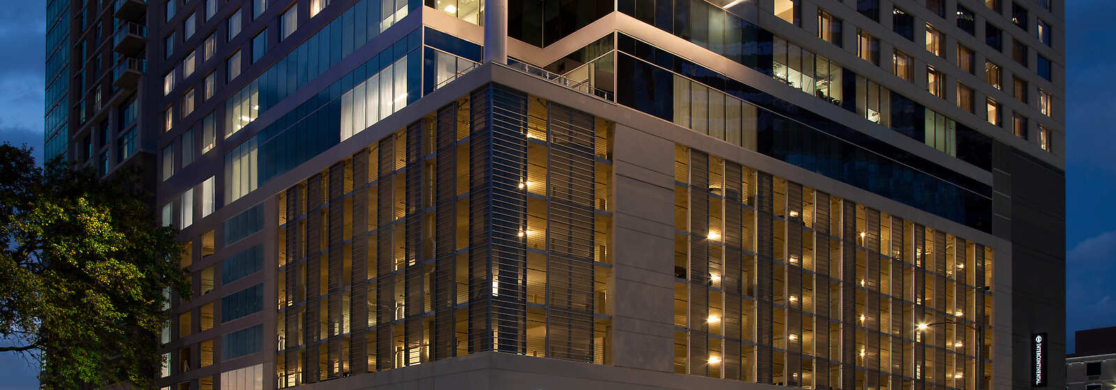 Exterior of InterContinental Houston