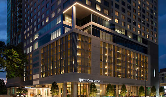 Exterior of InterContinental Houston