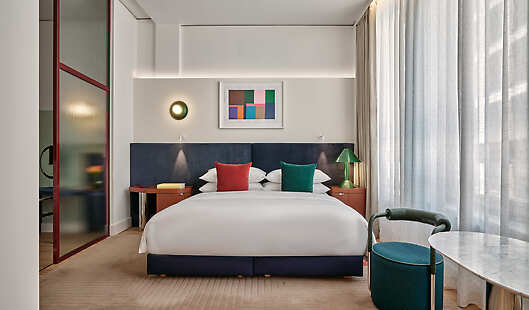 One Bedroom Suite sleeping area