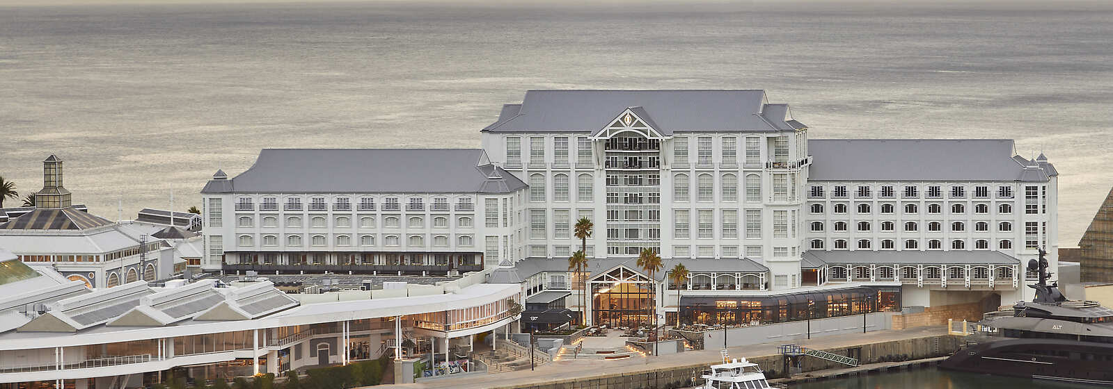 Aerial View of InterContinental Table Bay Cape Town